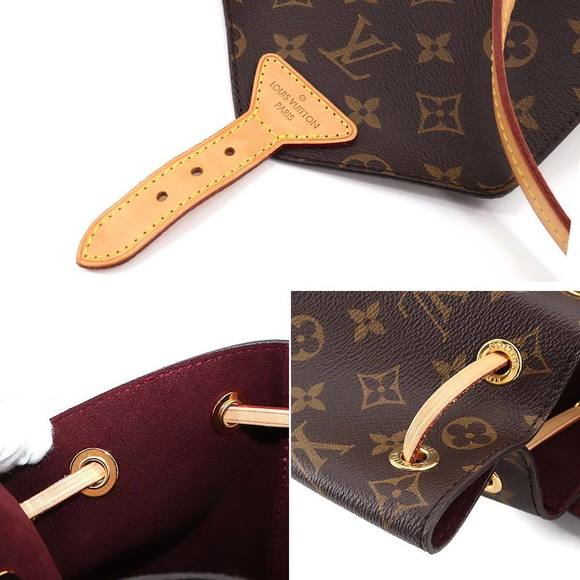 Louis Vuitton Monogram Montsouris Backpack Rucksack Brown Rfid Gold Hardware - Picture 5 of 6